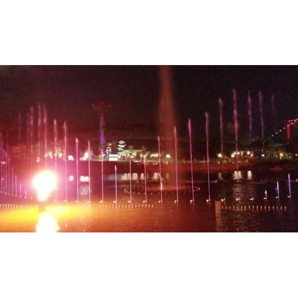 Modern LED Lighting Musical Fountain Park Equipment