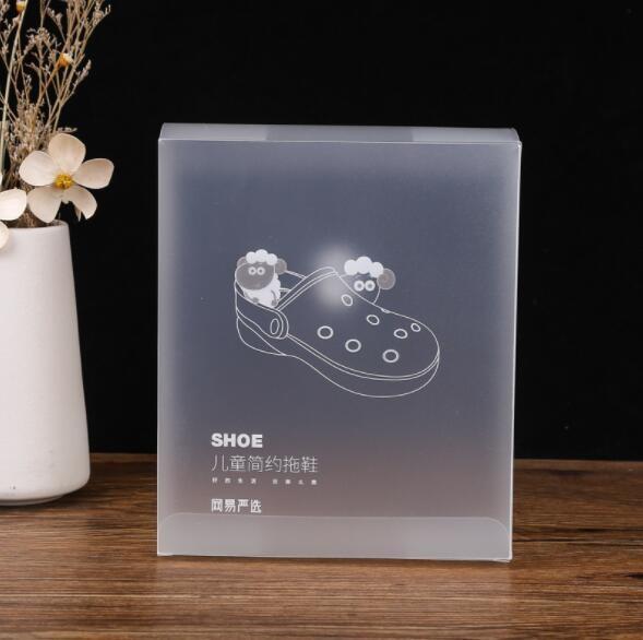 Printed Eco Friendly Plastic Packaging PVC PET PP Semi Transparent Box