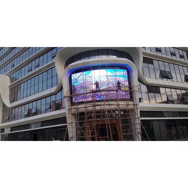 IP65 Waterproof Outdoor SMD Advertising LED Display P8 6000 Nits Wide Viewing Angle