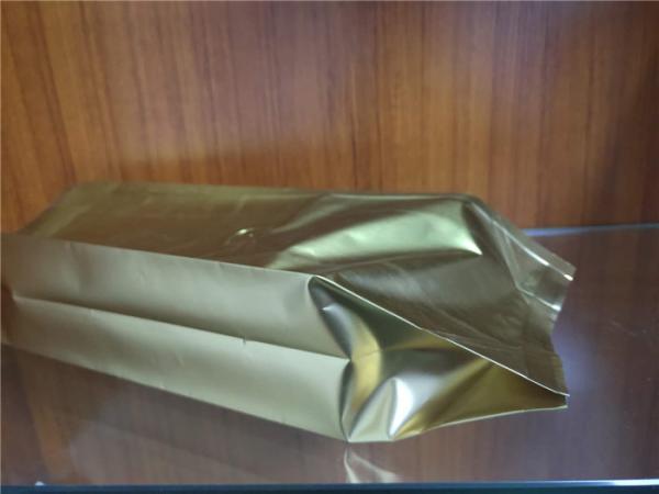 Flexible Coffee Bean Packaging Bags Customized Vivid Printing Water Resistant