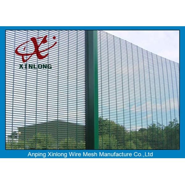 Anti-ultraviolet High Voltage 358 High Security Fence / Welded Mesh Fencing