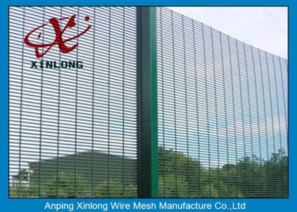 Anti Climbing Welded Wire Security Fencing Powder Coated Fence with High Quality