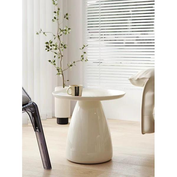 Modern Sofa Side Table Art Colour Fiberglass Bedside Chairside Table