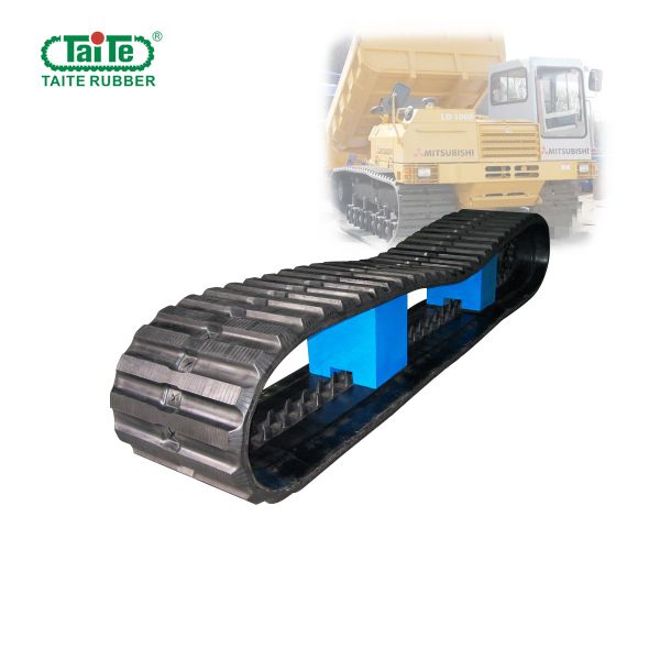 800x150x68mm Steel Cord Reinforced Dumper Rubber Tracks Compatible with Mitsubishi LD-1000 Carrier