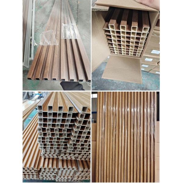 панель плакирования стены 170mm*20mm огнеупорная Wpc для торгового центра