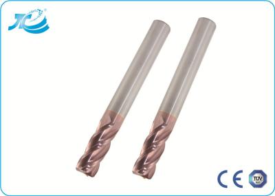 CNC Cutting Tools Corner Radius End Mill , 4 Flute End Mill