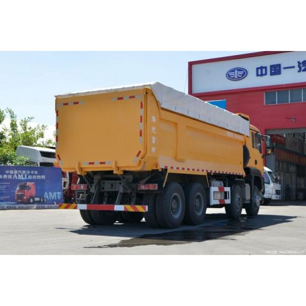 National Heavy Truck 8X4 375hp Dump Truck Shandeka SITRAK G7 Fuel Tank Capacity 0km