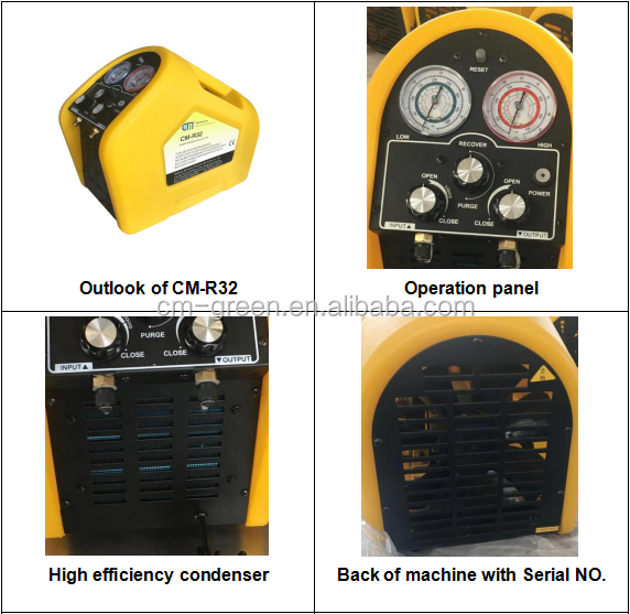 Машины для зарядки холодильниками без масла 4 HP для производственных предприятий