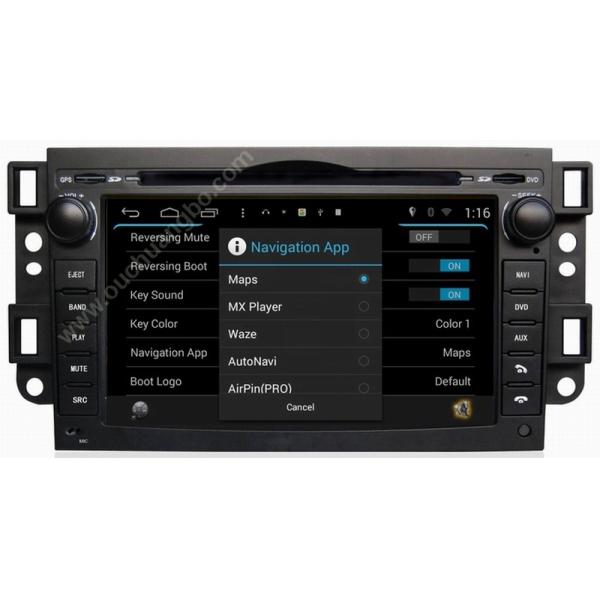 Ouchuangbo Chevrolet Epica Captiva audio dvd gps android 4.4 OS 1024*600 AUX SD swc BT USB