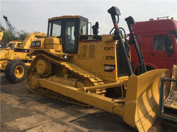 Used Caterpillar Bulldozer D7H 3306 engine 23T weight with Original Paint and air condition for sale