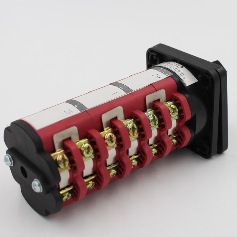 KDHC Series 40A Rotary Cam Switch 6 Pole 10 Position Changeover Switch for Welding Machine Product Category Rotary Switches