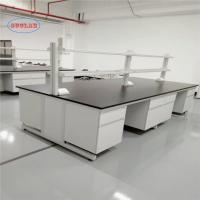 C-frame Chemistry Lab Workbench Quotation with Phenolic Resin or Epoxy Resin Worktop and Stainless Steel Materials