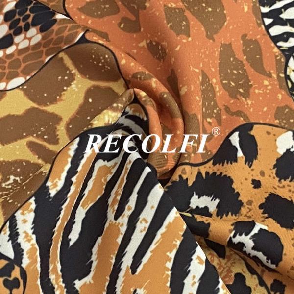 Sublimation Printing Activewear Knit Fabric Seamless Custom Pattern