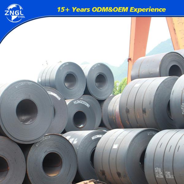 SS400 Q235 Q355 A36 Grade50 S235jr 2 mm 3 mm à 12 mm HRC souple Ms Black Carbon Strip Slite Coil/Blade