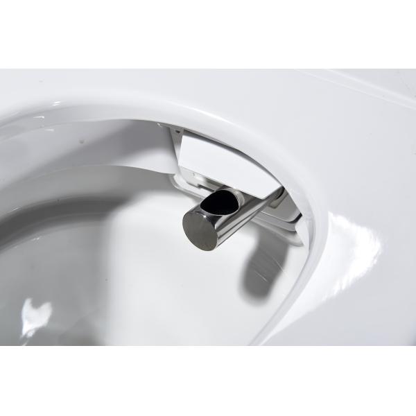 Electric Bathroom One Piece Toilet Cleaning Pressure Adjusting CE Standard