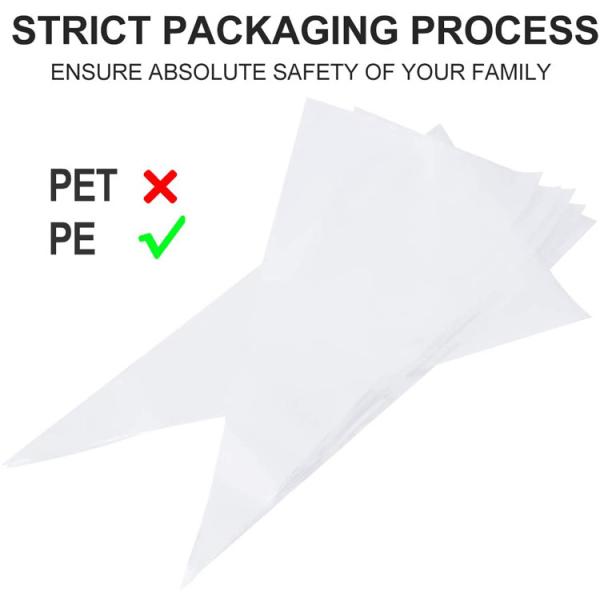 Устранимая сумка замороженности торта 12 дюймов, анти- разрыванная сумка сливк для торта