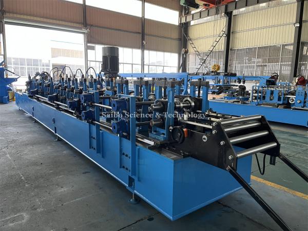 22kw Efficiency Strut Solar CU Channel Roll Forming Machine With PLC Control System