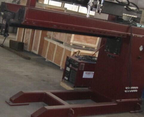 Stainless Cylinders Longitudinal Seam Automatic Welding Machine Use DC Motor