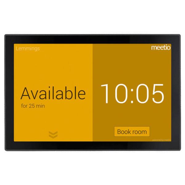 Glass Wall Mount Android POE 10.1 Inch Tablet With NFC Reader LED Light Bar For Office