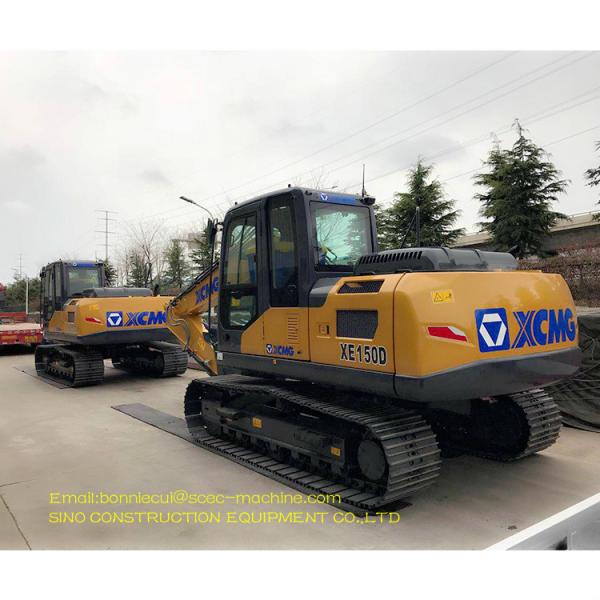 Cubeta hidráulica do equipamento XE150D 15 Ton Excavator With 0.61M3 da escavação de XCMG