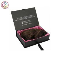 Extensões luxuosas do cabelo que empacotam a caixa, caixa de empacotamento do cabelo do Virgin
