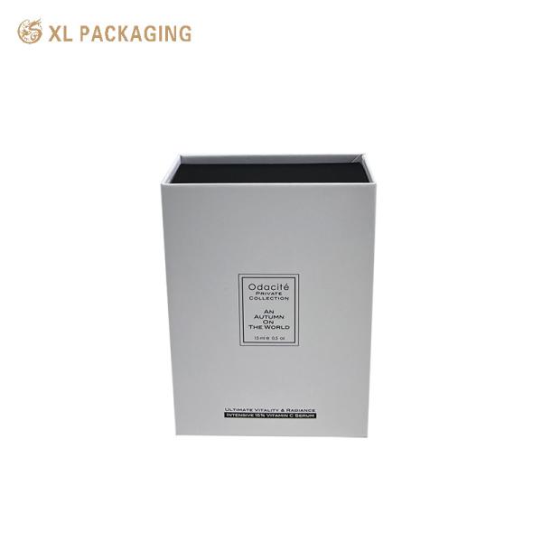 Custom Flip Clamshell Book Style Gift Box With Magnetic Closure and Logo Print