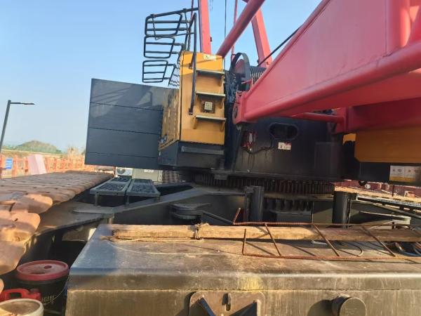 Used Hydraulic Crawler Crane 135ton Sany SCC1350A-1 Crawler Mounted Mobile Crane