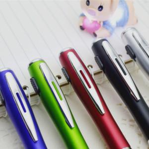 2015 hot-selling high quality LED light ballpen，Ballpen with touch screen and LED light