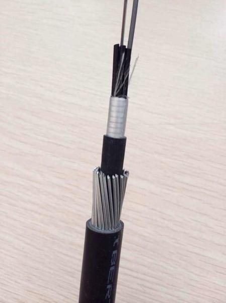 Underground Fiber Optic Cable GYTA33 24 32 36 48 72 96 144 Cores G652D SM Submersible  Underwater Cable For Direct Buried Laying