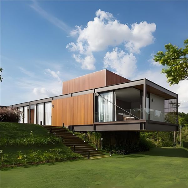 Fire Resistant High-Strength Steel Prefab Homes with Sound Insulation for Modern Living