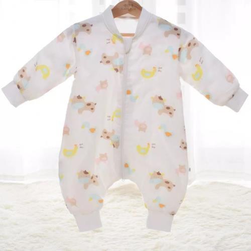 100 Pure Cotton Muslin Sleeping Bag Easy Wearing For Toddlers Safer Sleep