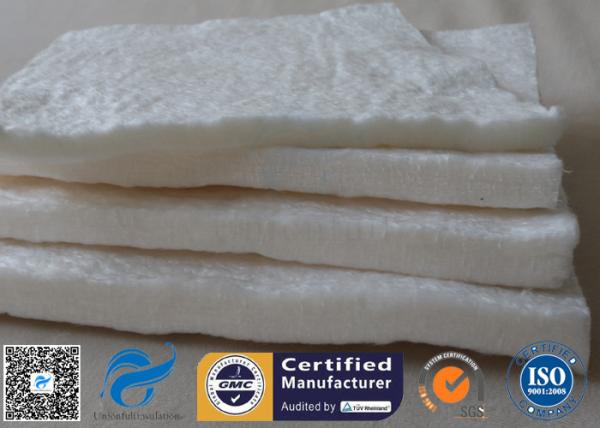 Branco alto 25MM 130KG 36 da agulha da fibra de vidro do silicone de alta temperatura amigável de 1260℃ Eco