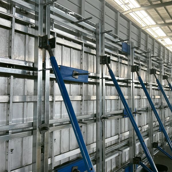 Reusable Aluminum Formwork System Powder Coating Concrete Formwork System