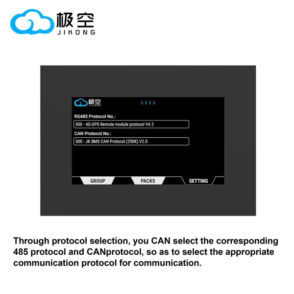 Jikong V19 Smart 4.3 Inch Touch Screen Display Jkbms