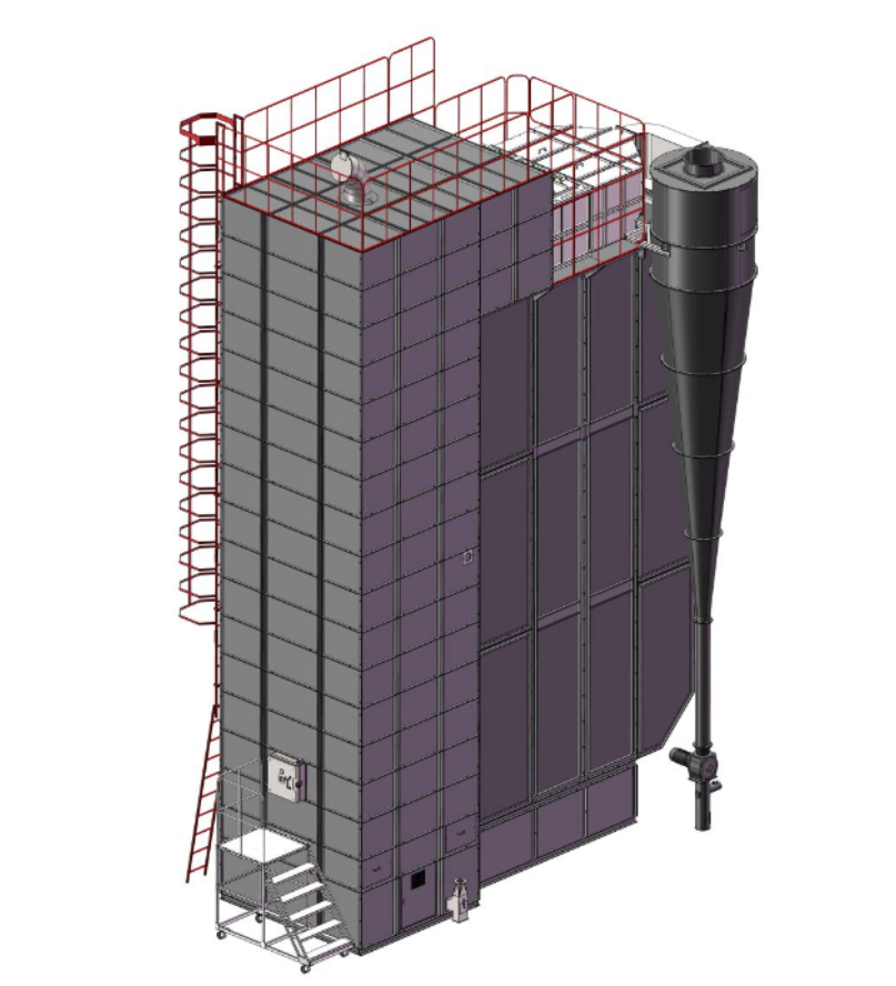 1.5m Kcal Automatic Rice Hull Stove Burner Computerized Control