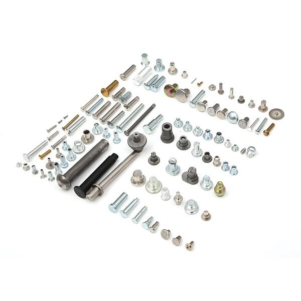 Custom fastener manufacturer ,Pallet rack safety clip customised，rivets customised, nuts customised，high strength screw