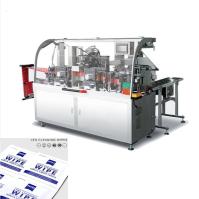chaîne de production humide de chiffons de 220V 50/60Hz certification de la CE de contrôle de PLC, machine humide de production de chiffons de restaurant