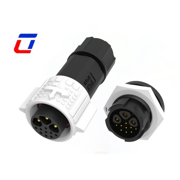 M19 Outdoor Waterproof Connector Manufacturer 3 Pin 9 Pin Gold Plated Quick Connector