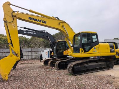 Pelle sur chenilles Komatsu PC220-7 d'occasion d'origine