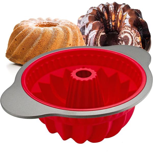 Безвредная многоразовая прессформа десерта силикона, безопасные прессформы силикона для украшать торта