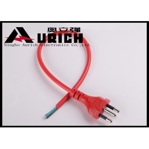 Brazil Standard 3 Prong Power Supply Cord 10A 250V INMETRO TUV Approval