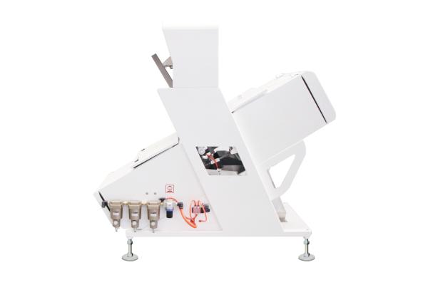 Single Channel CCD Color Sorter Garlic Color Sorting Machine 350kg Weight
