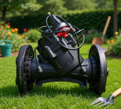 6 Inch Ultra-High Flow Nylon Reinforced Solenoid Valve Hydraulic Pressure Reducing Diaphragm Valve ISO9001 Certified Water Large