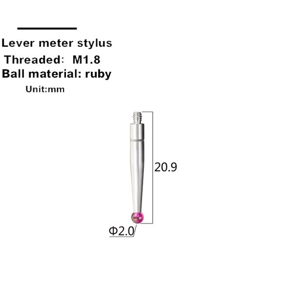 Makinopc Ceramic Straight Styli for Machine Tool Touch Probes to Ensure Maximum Measurement Accuracy