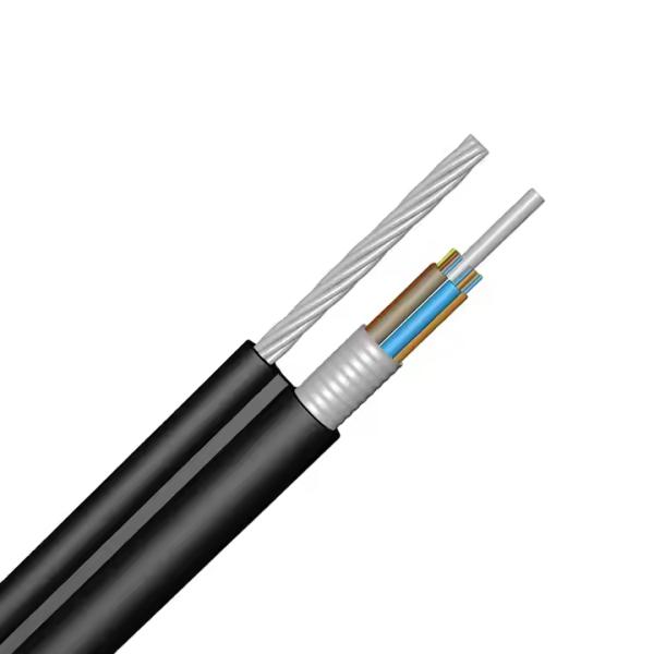 Figure 8 Fiber Optic Cable With Aluminum Tape / Steel Tape Armored Design And Self-Supporting For Harsh Weather Conditions