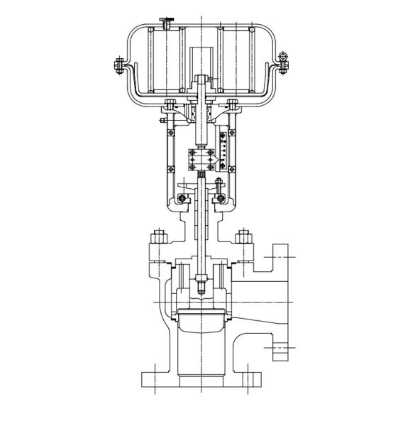 V100-SA Series Single Seated ANGLE Control Valve(Quick Detachable、Profile)