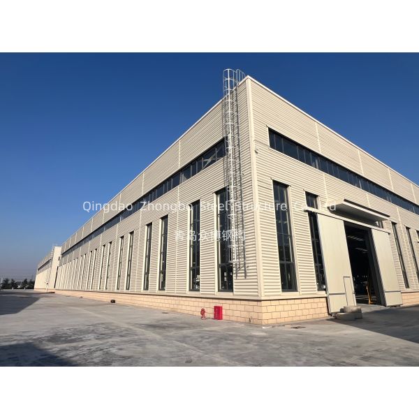 Custom Designed Multi Story Workshop Prefabricated Warehouse OEM Steel Structure Building