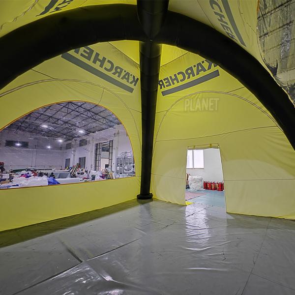 Tenda de aranha inflável de 4 pernas para exterior portátil Tenda inflável de mirante para publicidade promocional