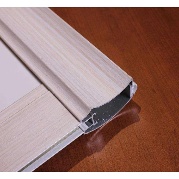 Kitchen Cabinet Aluminium Profile , Powder Coated Extruded Aluminum Profiles