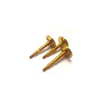 Pièces de rotation en laiton faites sur commande d'OEM fraisant les pièces de prototype de commande numérique par ordinateur en laiton en métal